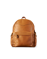 men's leather backpack