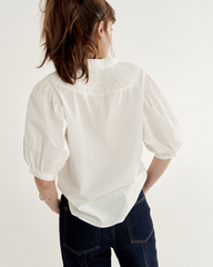 women's split neck top