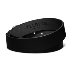 men's harness leather belt