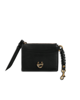 women's keychain card case