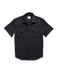men's performance short sleeve western pearl snap - classic fit