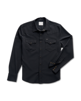 men's performance long sleeve western pearl snap