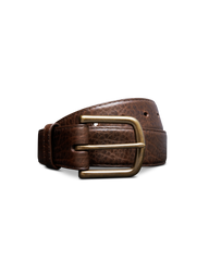 men's bison belt