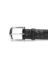 men's alligator belt