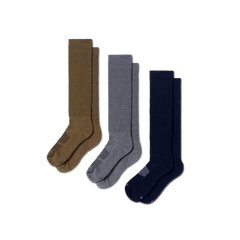 over-the-calf socks (multi 3-pack)