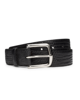 men's lizard belt