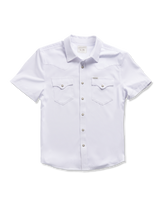 men's performance short sleeve western pearl snap - classic fit