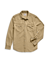 men's denim long sleeve pearl snap