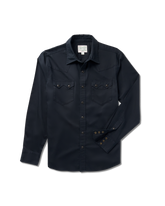 men's vintage weight sawtooth cotton pearl snap