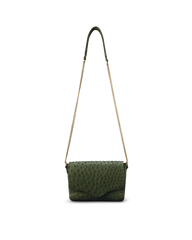 ostrich shoulder bag