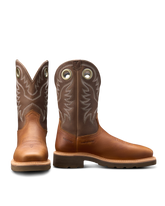 longhaul waterproof square composite toe work boot