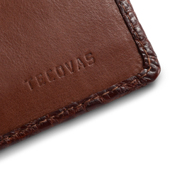 alligator bifold card case