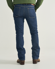 men's slim straight heritage denim