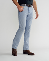 men's slim straight heritage denim