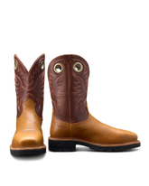 longhaul waterproof square composite toe work boot