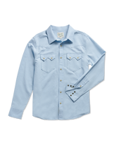 men's sawtooth oxford pearl snap