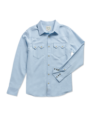 men's sawtooth oxford pearl snap