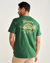 men's howdy armadillo tee