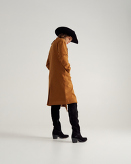 women's western fringe coat