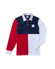 men's long sleeve polo