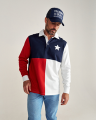 men's long sleeve polo