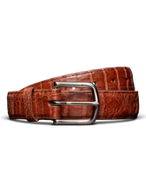 men's caiman belt