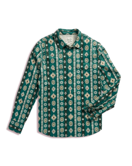 men's thorn stopper pearl snap