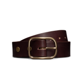 men's harness leather belt
