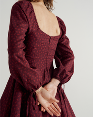 women's long sleeve mini dress