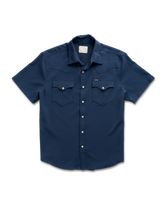 men's performance short sleeve western pearl snap - classic fit