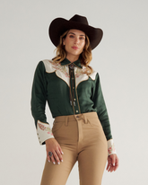 women's tecovas x h bar c birthday x shirt