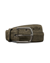 men's suede belt