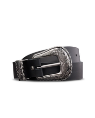 women's western 3 piece belt