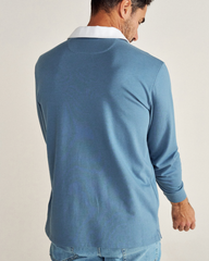 men's long sleeve polo