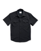 men's performance short sleeve western pearl snap