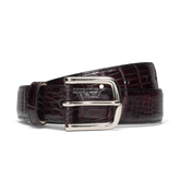 men's crocodile belt