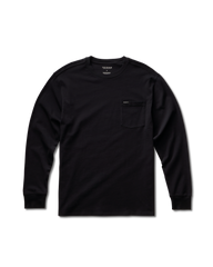 men's long sleeve standard issue pocket tee