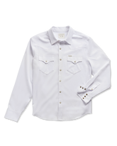 men's performance long sleeve western pearl snap - classic fit