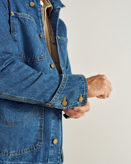 men's denim chore jacket