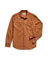 men's denim long sleeve pearl snap