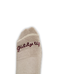 giddy up ankle sock (2-pack)