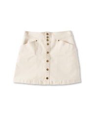 women's denim mini skirt