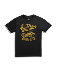 men's steel horse tee