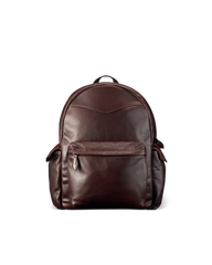 men's leather backpack