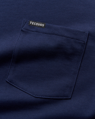 men's long sleeve standard issue pocket tee