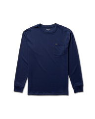 men's long sleeve standard issue pocket tee
