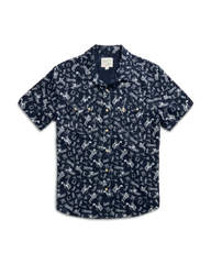 men's sawtooth short sleeve pearl snap