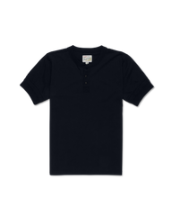 men's standard issue short sleeve henley