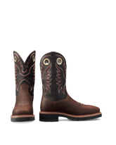 longhaul waterproof square composite toe work boot