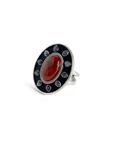 birthday x iron lamb ring